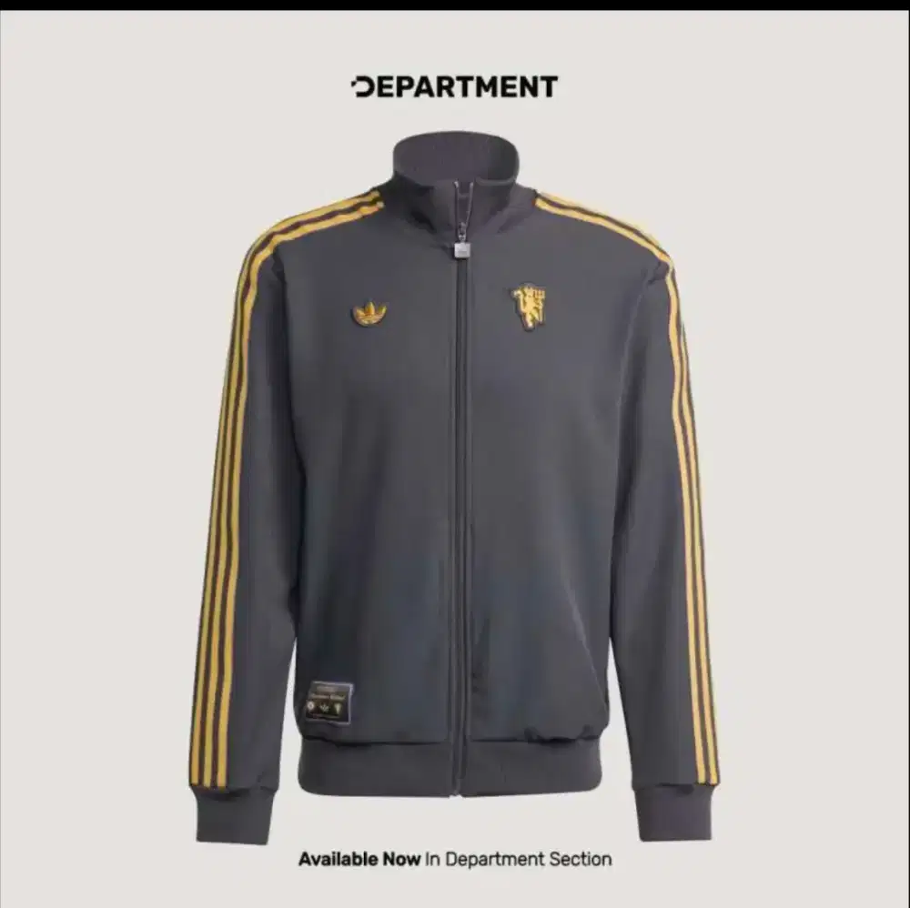 Jaket Bola Adidas Manchester United Original