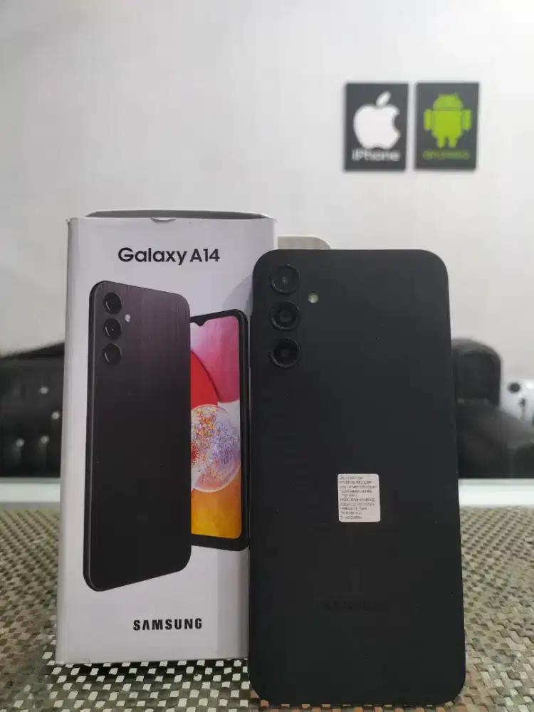 SAMSUNG Galaxy A14 ROM : 128 GB RAM : 6 GB Black