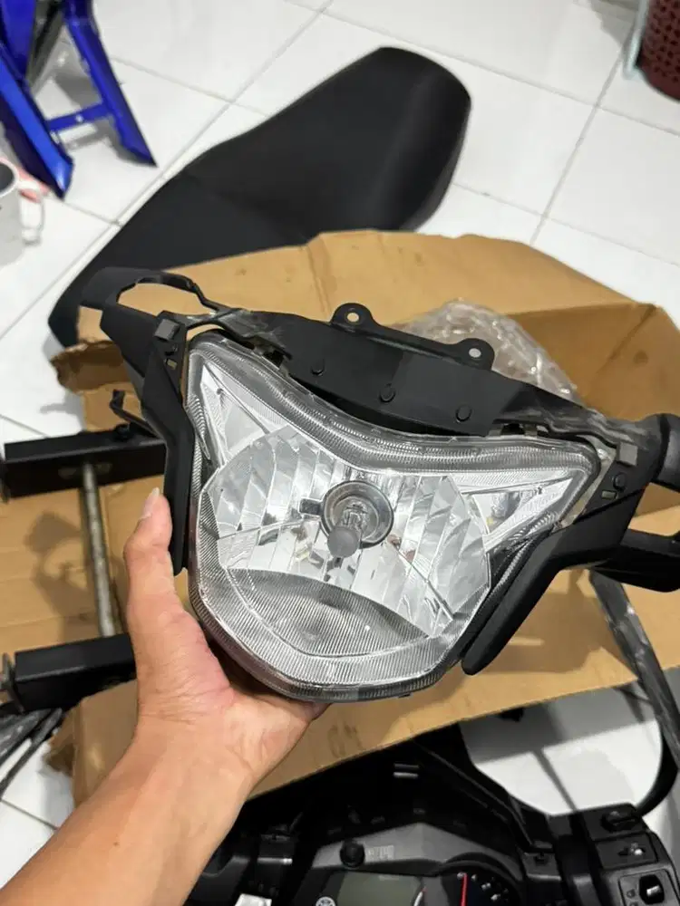 headlamp mx king 1 gratis batok halus