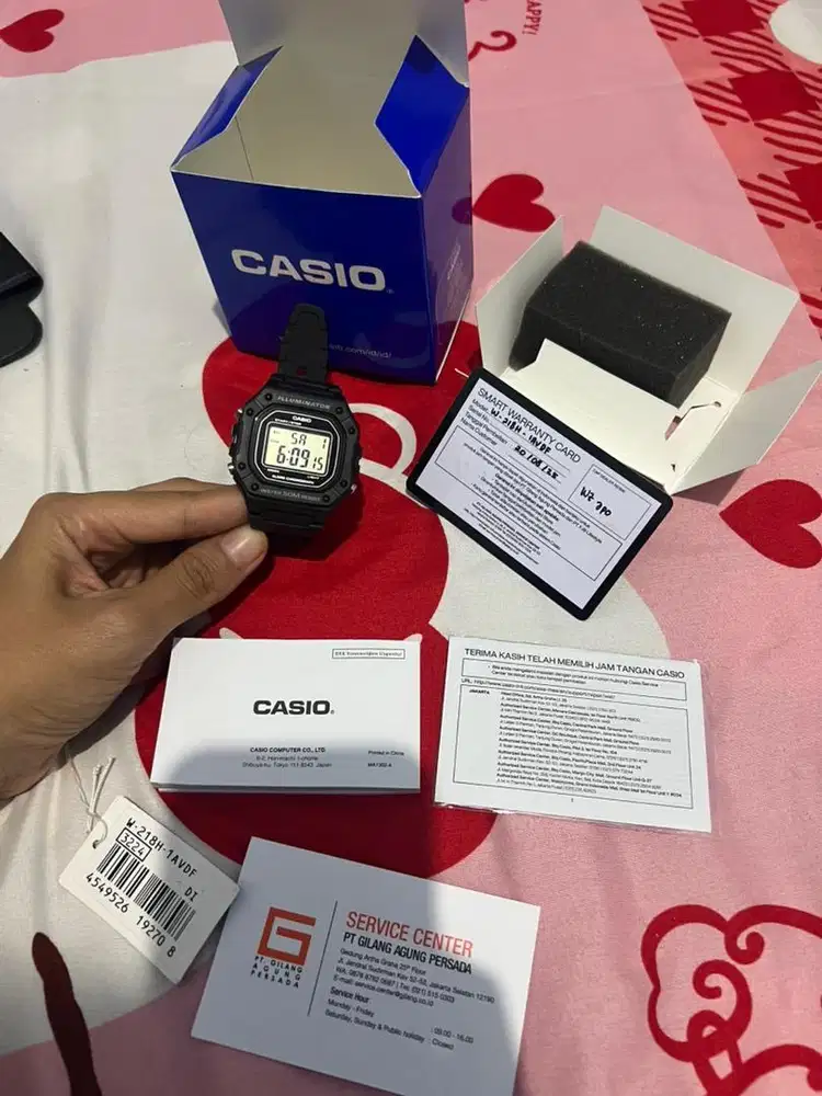 Jam tangan casio laki