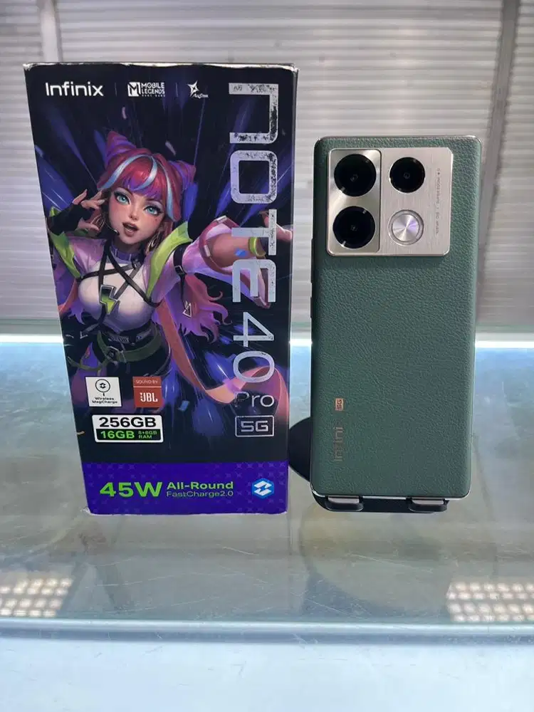 Infinix NOTE 40 Pro 5G 8/256 Garansi 5 bulan