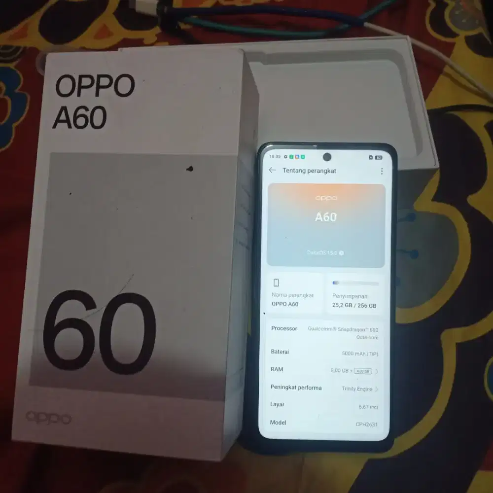 Oppo A60 8/256 segel original indonesia