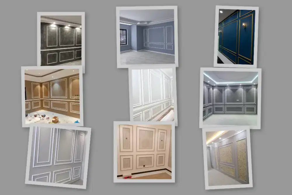 Wall Moulding Minimalis: Dekorasi Dinding Paling Estetik dan Kekinian