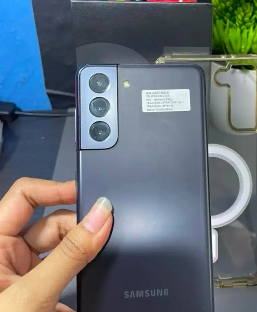 Murah hp samsung S21 5G 8/256 grs resmi mulus normal, bs TT