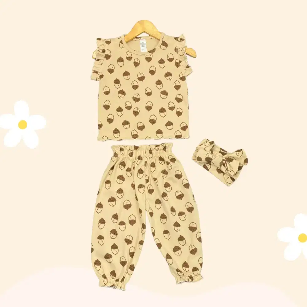 Setelan anak dione usia 3-18bulan