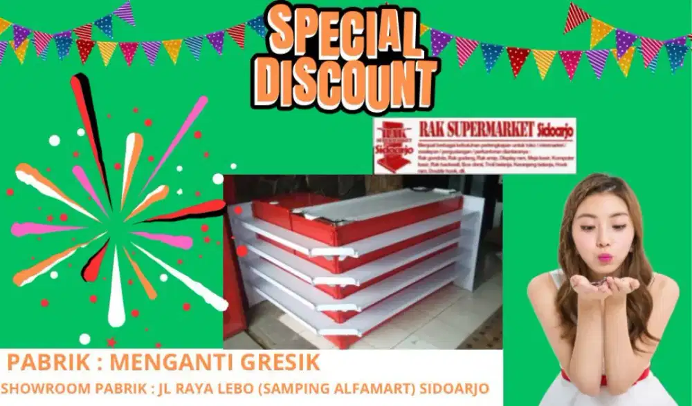 Meja kasir supermarket