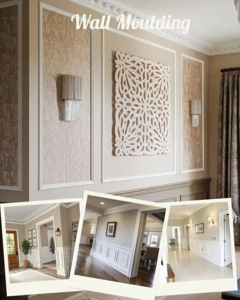 Wall Moulding Minimalis: Dekorasi Dinding Paling Estetik dan Kekinian