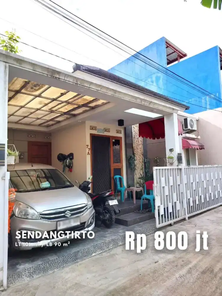 Dijual Rumah Bonus Furniture di Sendangtirto Berbah