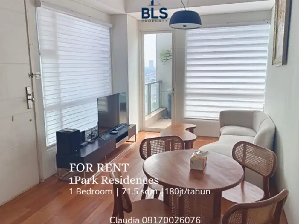 FOR RENT Apartment 1Park Residences 1BR