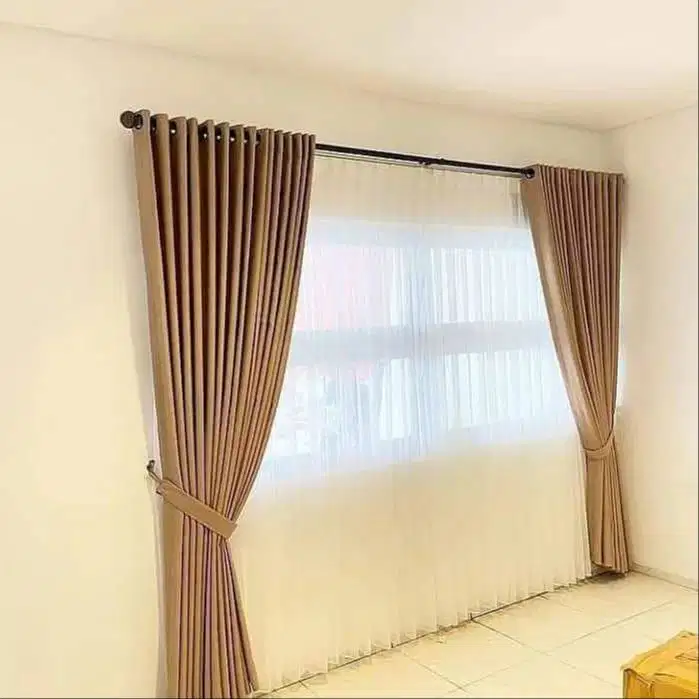 Termewah Tirai Gorden Jendela Gordyn Mewah Hordeng Model Terbaru Murah
