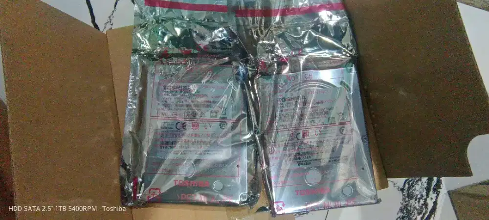 HDD SATA 2.5 - 1TB Toshiba (New-Segel)