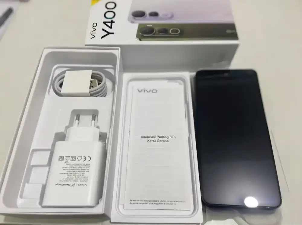 Vivo y400 fullset 7 hari