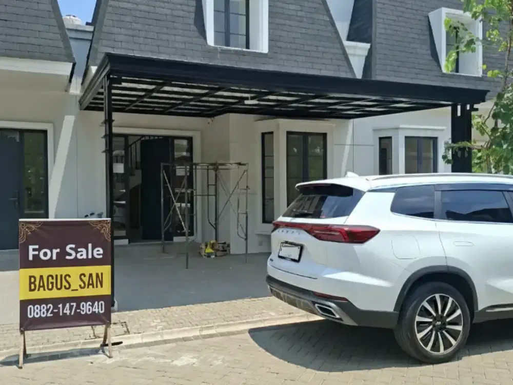 Jual Rumah European Style Tipe 72 Siap Huni Di Citra Garden Bintaro Tangsel