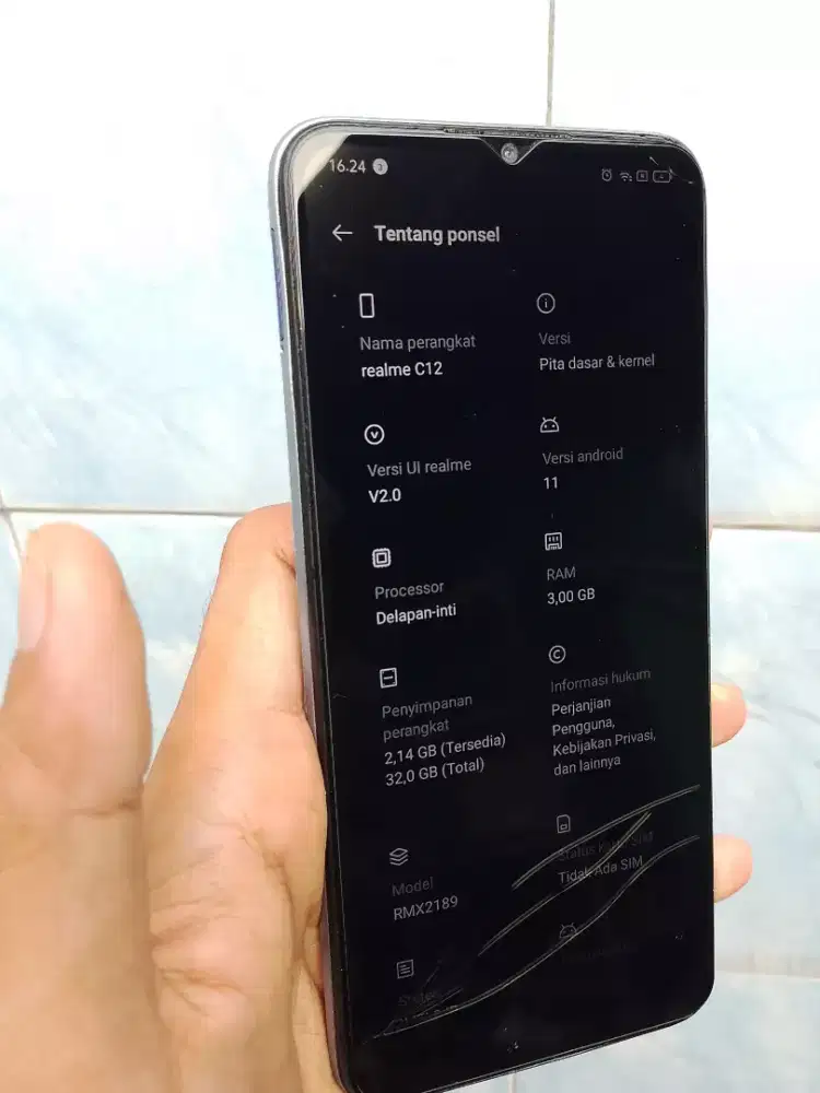 Jual Hp Realme C12 3/32