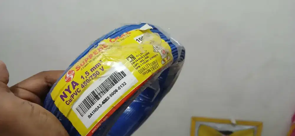 KABEL LISTRIK NYA 1,5 SUPREME