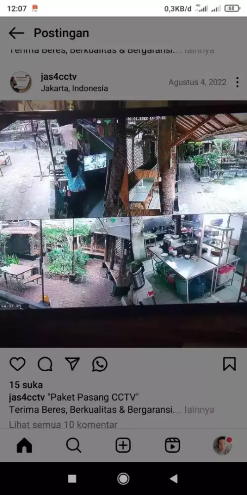 Menerima jasa pemasangan dan instalasi cctv berkualitas dan bergaransi