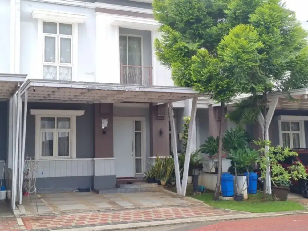 Jual Rumah 2 LT Strategis Siap Huni Dalam Cluster di BSD Tangsel