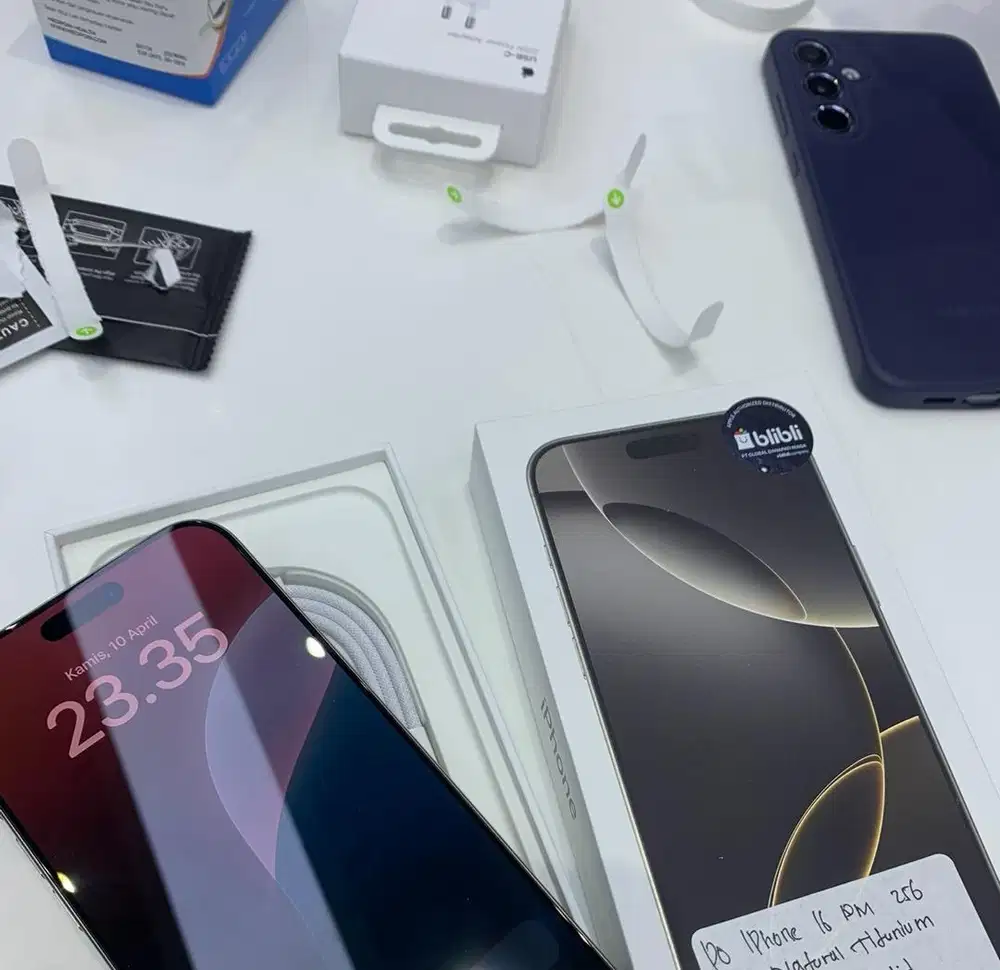 iphone 16 promax 256 natural titanium ibox!!