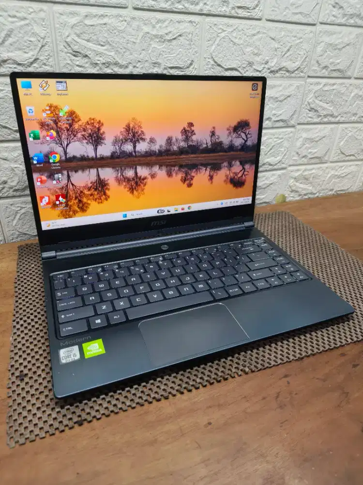 MSI Modern 14 intel Core i5 Gen-10 (16/512gb) Spek Design JOSS