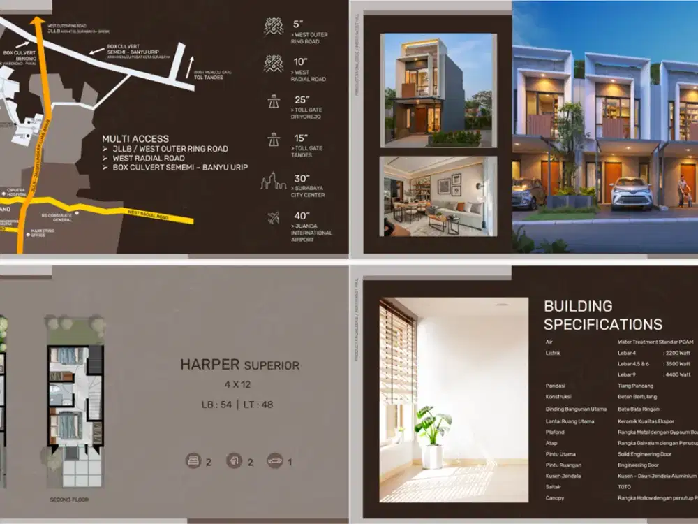 Northwest Hill CitraLand Surabaya (The SIngapore of Surabaya) - DP 50 Jt