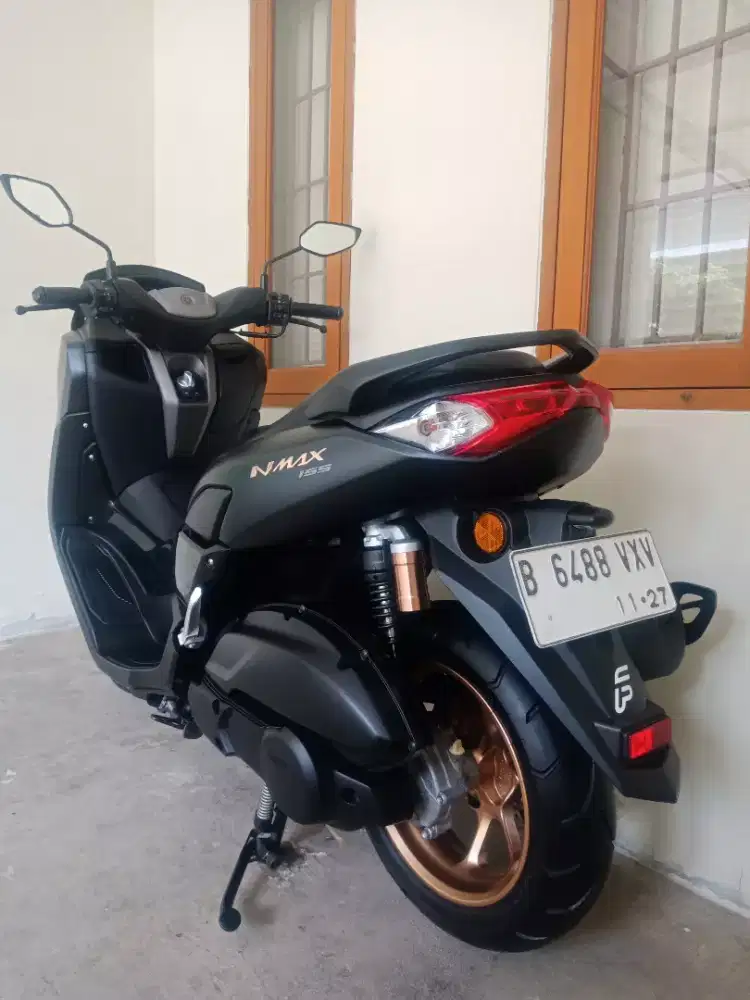 KM ASLI 2RB PERAK! NEW NMAX ABS KEYLESS HITAM DOFF PAJAK BARU BAYAR!!!