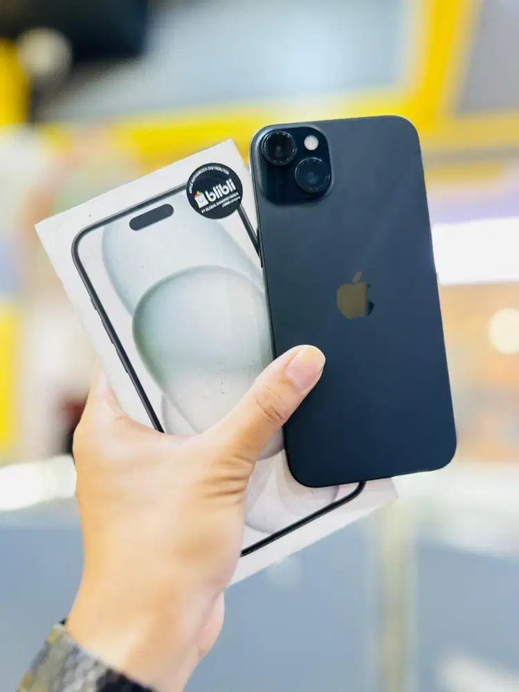 iPhone 15 Plus 128GB iBox 1 Bulan pakai