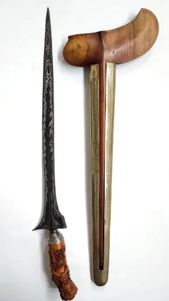 Pusaka sepuh ampuh langka antik kuno keris JST wengkon sekar blarak