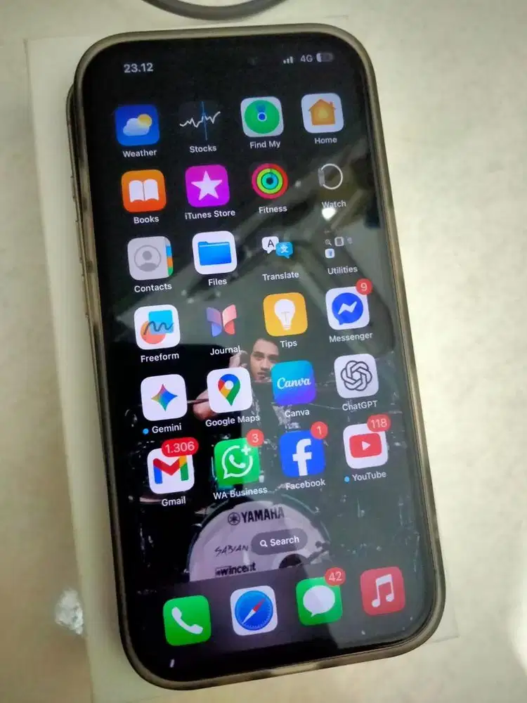 Iphone 16 pro ibox like new 128gb dessert titanium