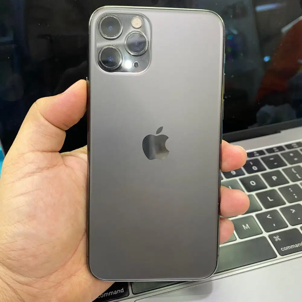 Jual iphone 11p black 256gb inter imei aktivasi permanen