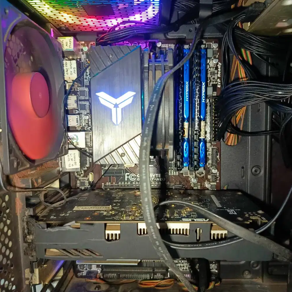 Mobo Gigabyte GA-H97-HD3 + i5-4460 + 16GB HyperX Fury