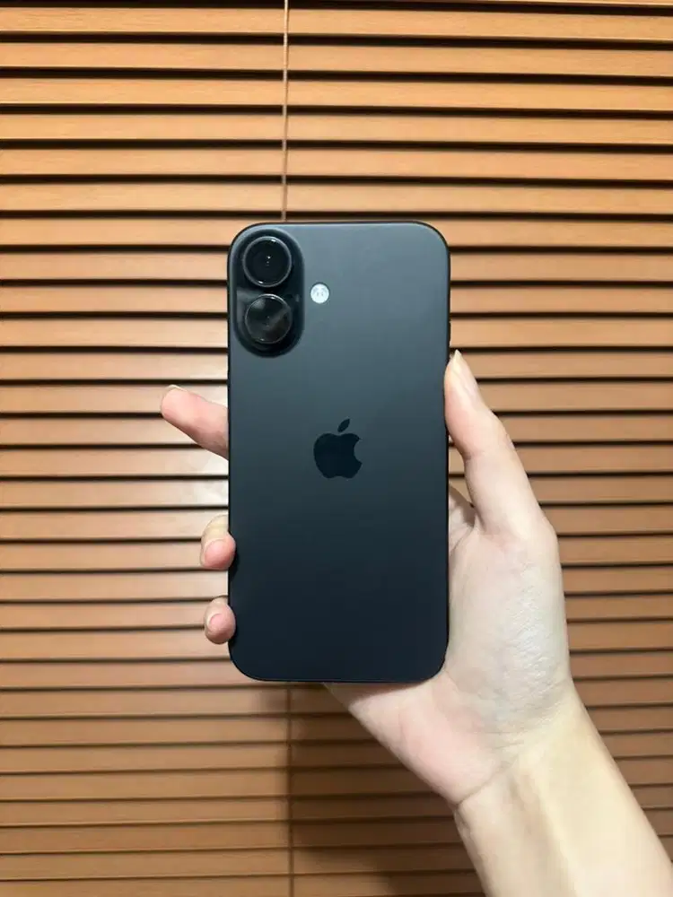 IPHONE 16 128GB BLACK GARANSI ON BH 100%