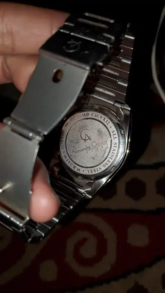 Jam Tangan Alexandre Christie kode seri 21/U157MD AC 8289MD Cal: VX32