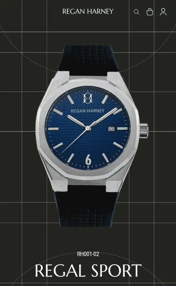 [Buy/Beli] Jam Tangan Pria Regan Harney Regal/Regal Sport/Monodate