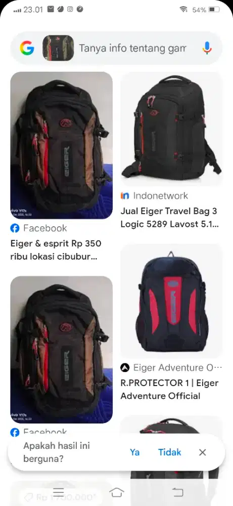 Tas Eiger seken mulus