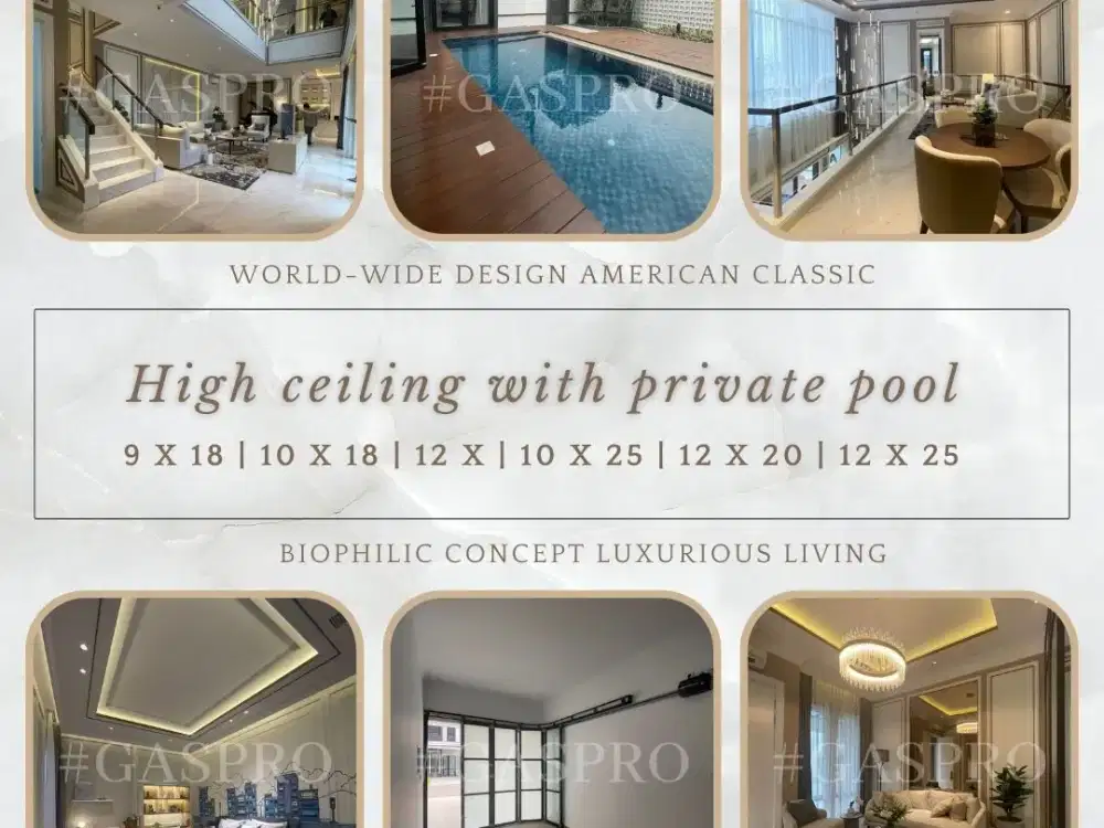 12x20 12x25 MATERA RESIDENCES rumah berkelas paling megah gading serpo