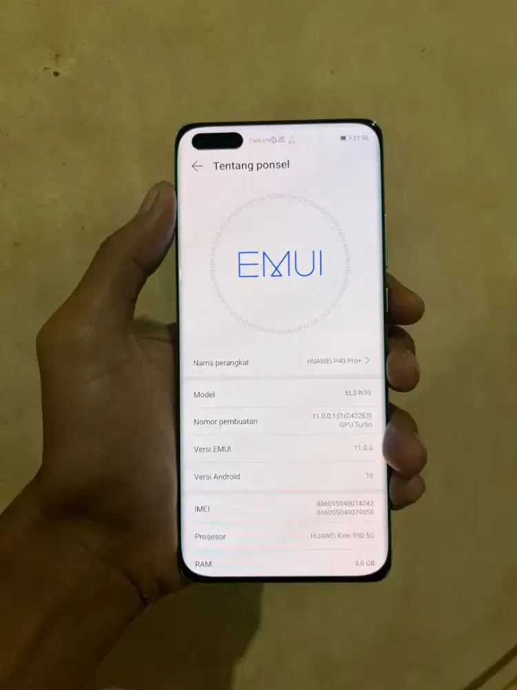 Huwawi p40 pro plus 8 512GB hp normal tetek tutup aj