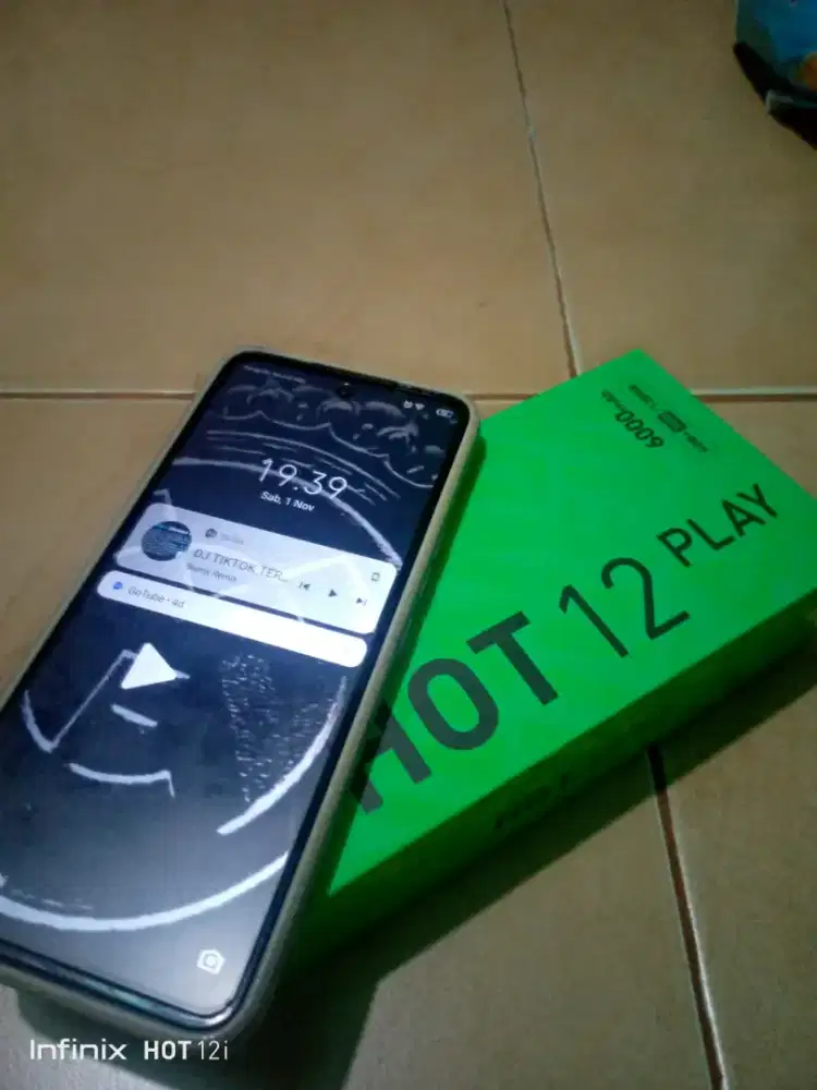 Hp Infinix hot 12 second