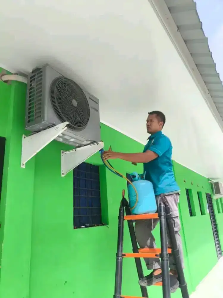SERVICE AC KULKAS MESIN CUCI POMPA AIR BONGKAR PASANG AC