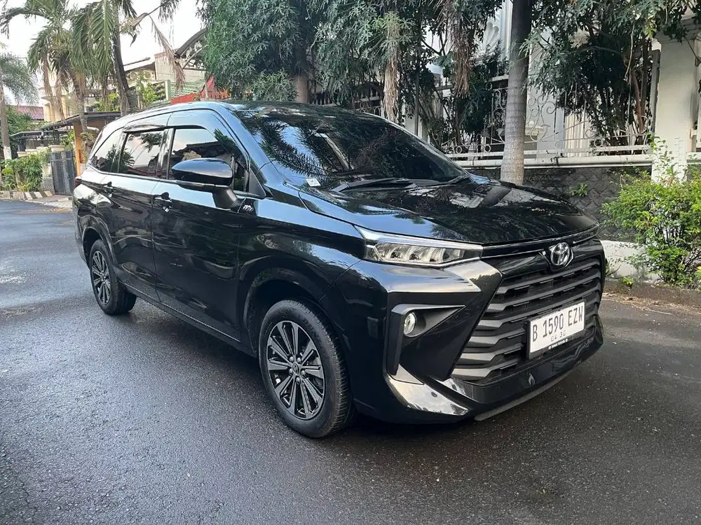 Toyota New Avanza 1.5 G CVT 2024 Full Ori Hitam Low KM 21,xxx Serv rec