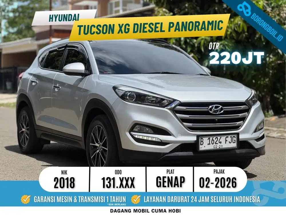DIESEL! HYUNDAI TUCSON XG CRDI AT 2018 TANGAN PERTAMA