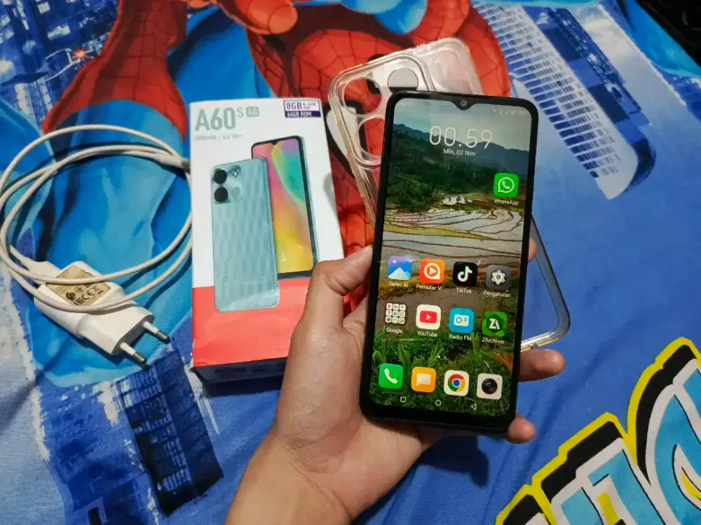 Itel A60s 4/64gb Fullset Ori Nominus