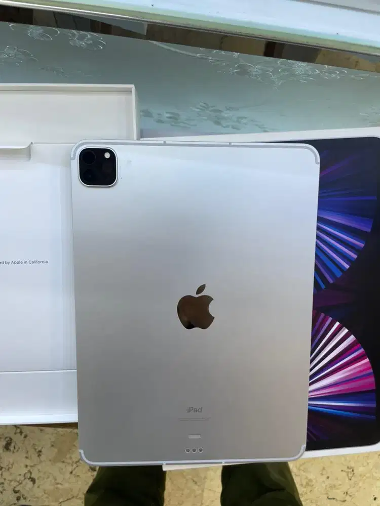 (ibox) Ipad pro M1 11-inc 256gb celuler+wifi bekas