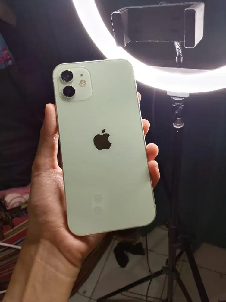 Iphone 12 64gb hijau tosca