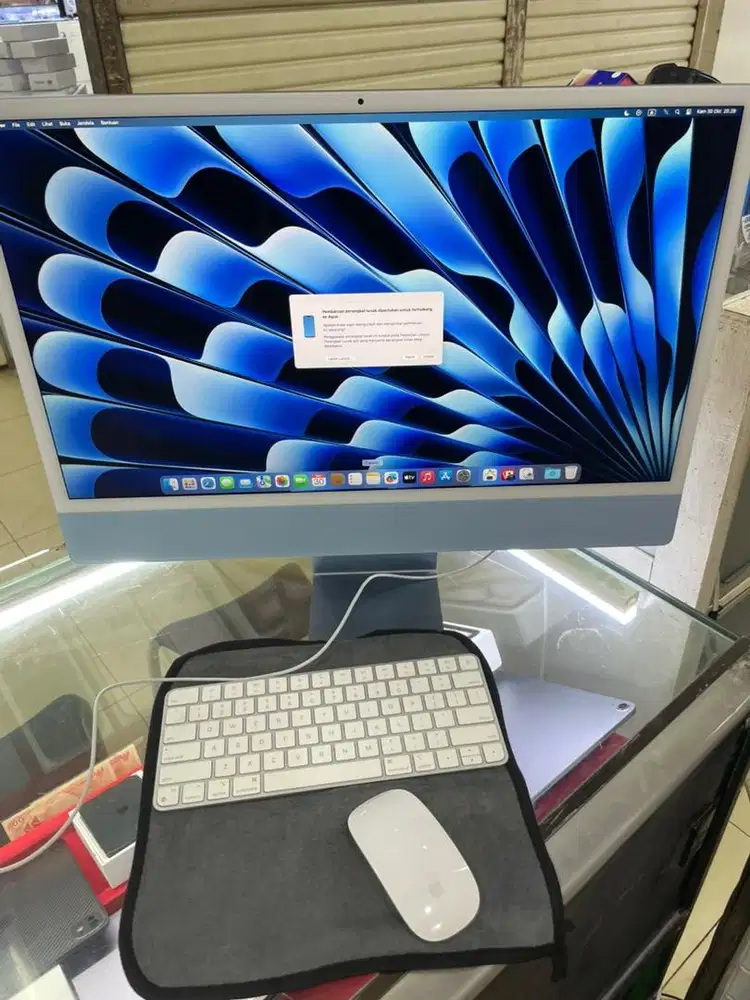 iMac M1 24 ram 16gb/2tb 4 port bekas fulset original
