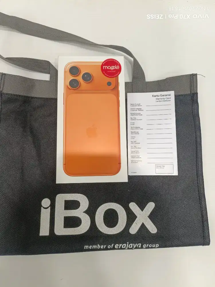 iphone 17 promax 512gb Resmi iBox new segel BNIB fresh