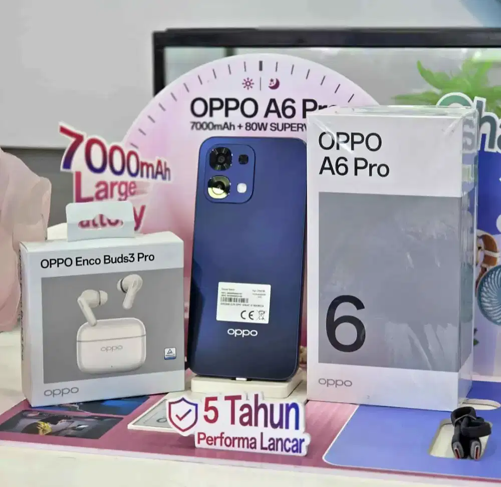 TERMURAH TERLENGKAP PROMO OPPO A6 PRO 3 JUTAAN BERGARANSI RESMI