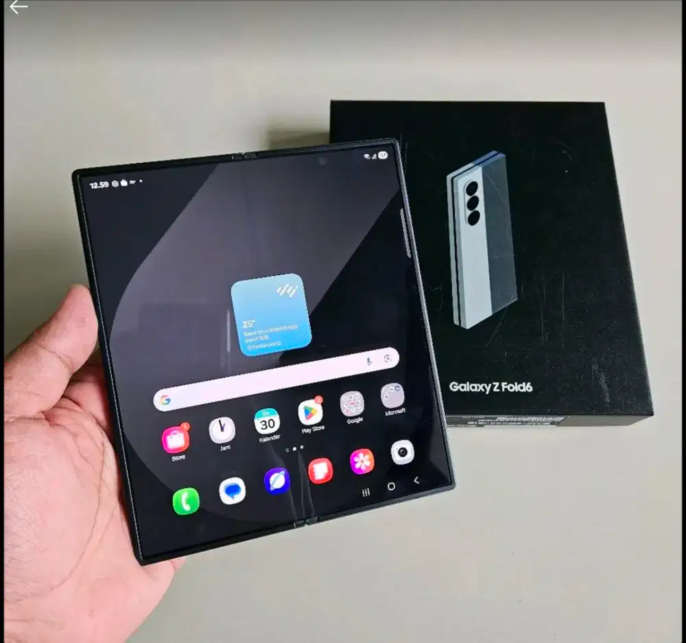 SAMSUNG Z FOLD 6 12/256GB SEIN FULLSET GARANSI ON