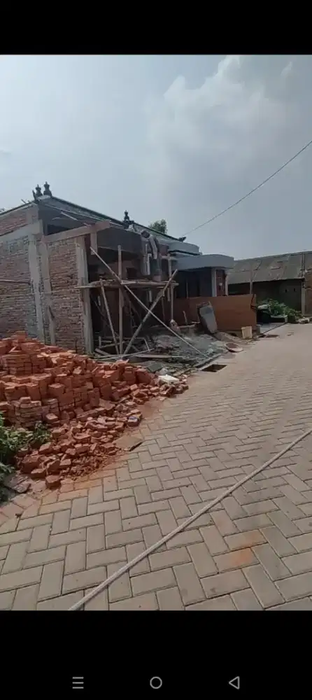 Konsep Bali modern satu lantai