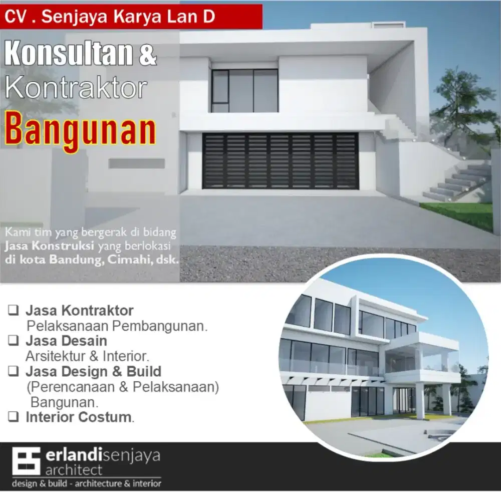 Jasa Arsitek & Interior/ Kontraktor/ Renovasi/ Tukang/ Kitchen Set