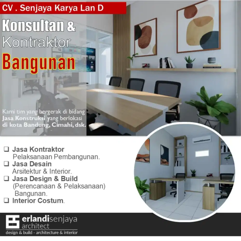 Jasa Arsitek & Interior/ Kontraktor/ Renovasi/ Tukang/ Kitchen Set